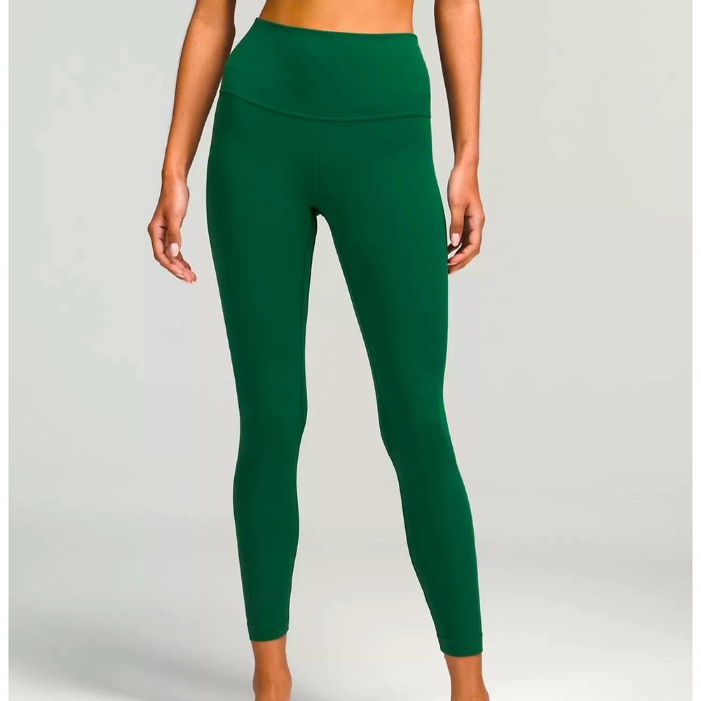 Lululemon Everglades Green Leggings 6